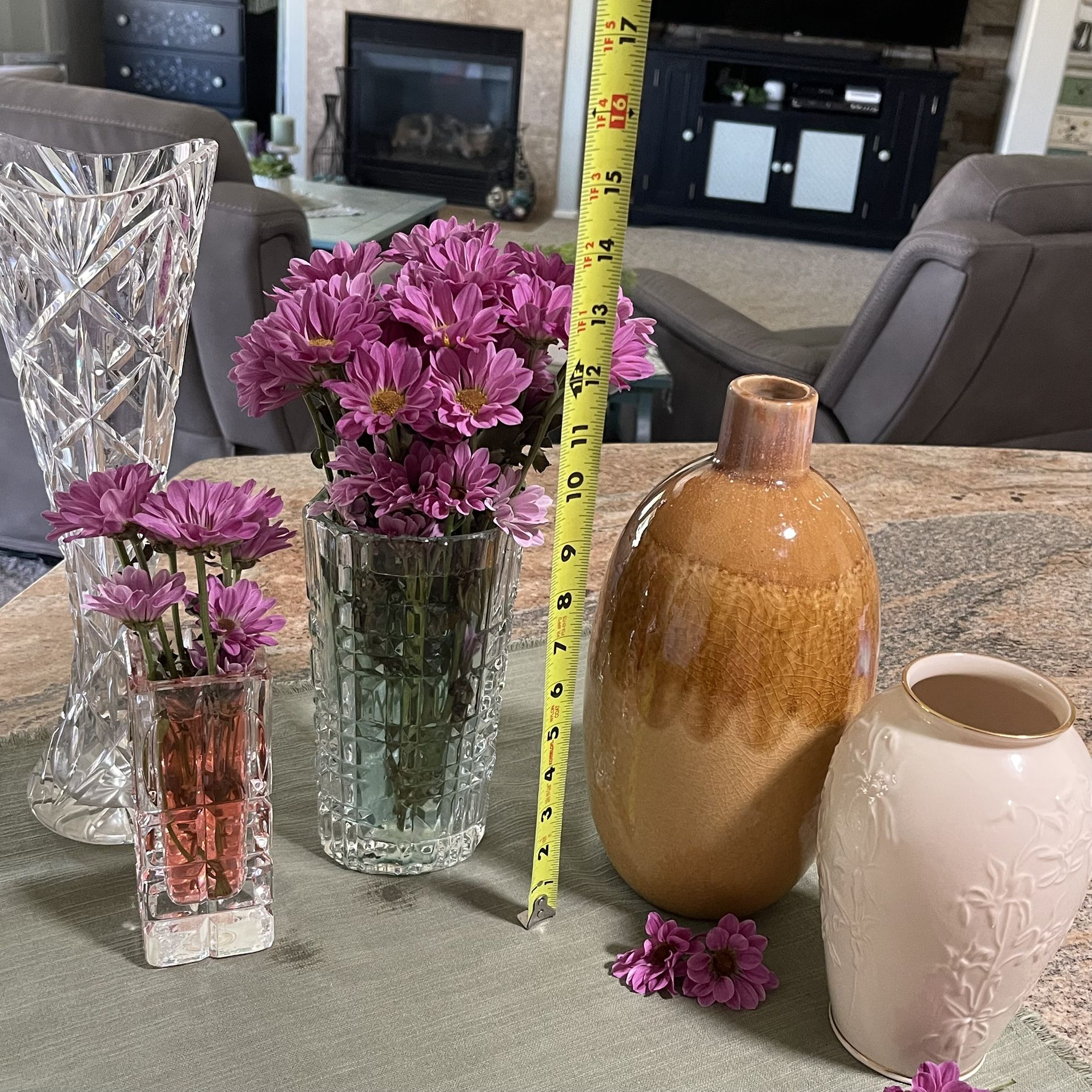 Vases $5 each