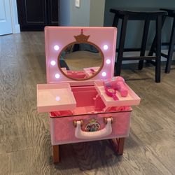 Girls Disney Princess Vanity 