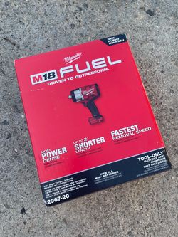 Milwaukee M18 FUEL 18V Lithium-Ion Brushless Cordless 1/2 in. High Torque Impact Wrench w/ Friction Ring (Tool-Only)  $219 New