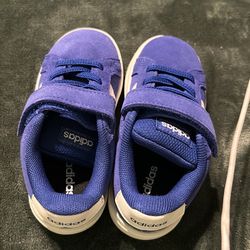 Adidas baby shoes both size 8k