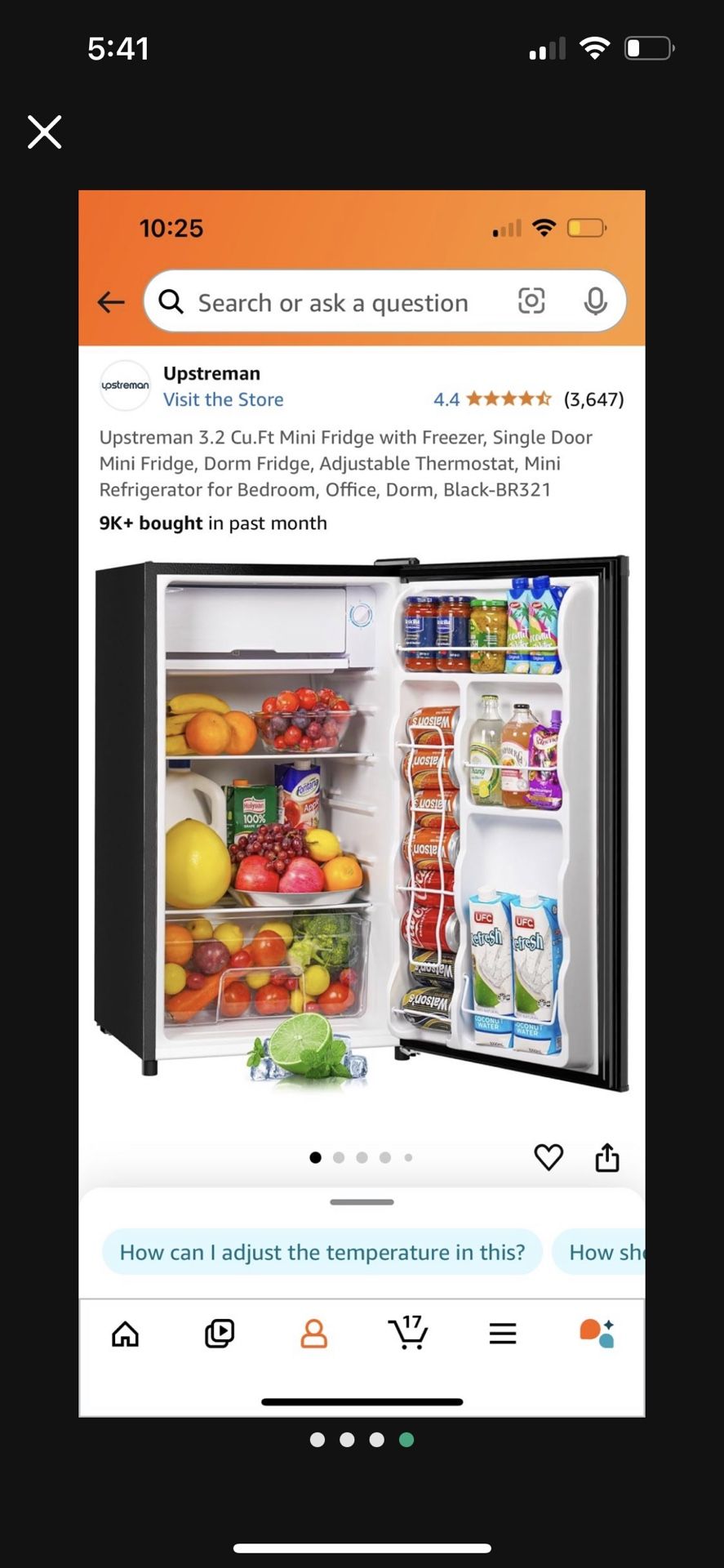 Mini Fridge Like New