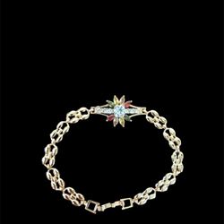 Hand Bracelet Gold Plated 