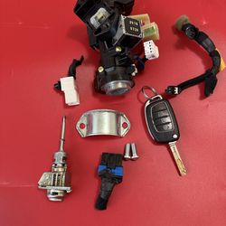 Hyundai sonata ignition switch with key/door cylinder 2016-2019