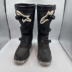 Black Alpinestars Tech 1 boots