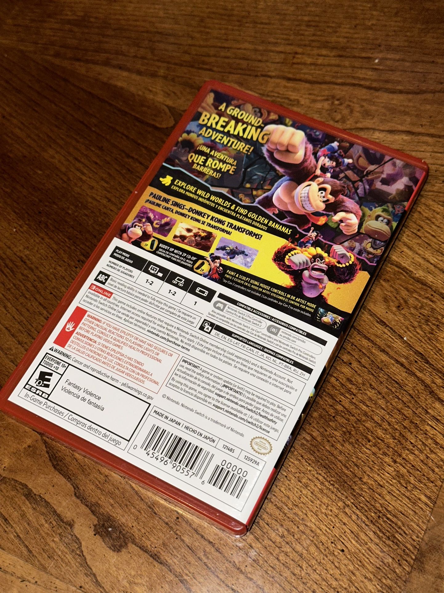 Donkey Kong Bananza Video games