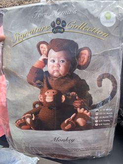 6-12 month monkey costume