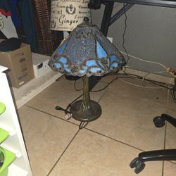 Lamp, Tiffany style, 2nd half of the 20th

