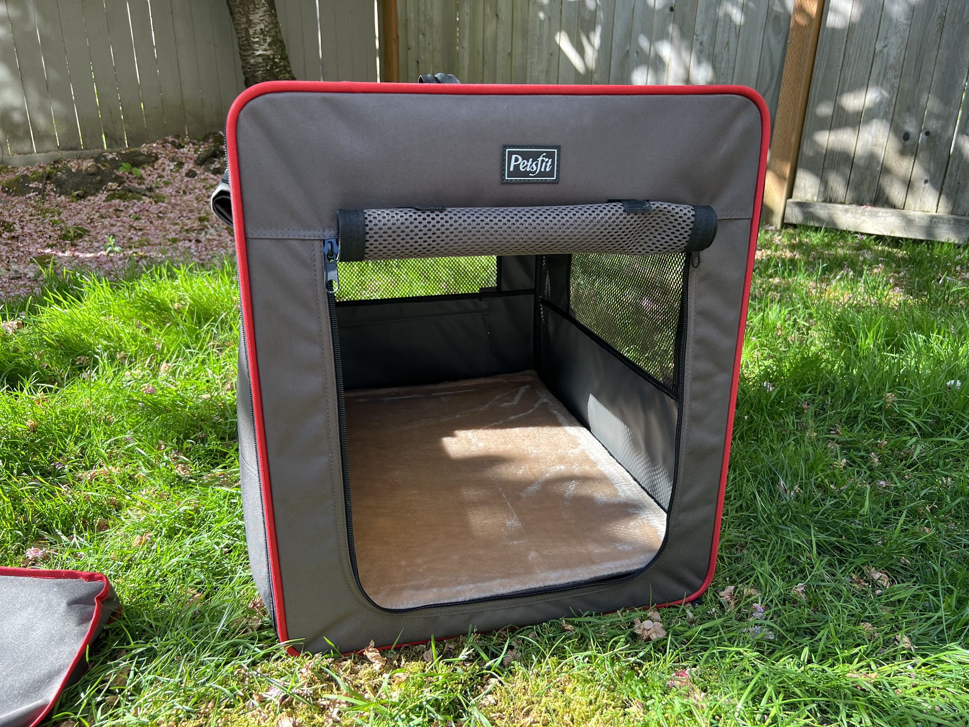 Collapsible Dog Crate Kennel Carrier