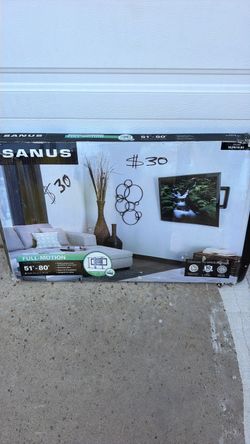 Sanus Full-Motion TV Wall Mount 51–80 Inch