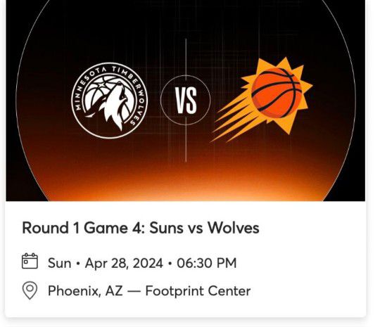 Phoenix Suns Vs Wolves