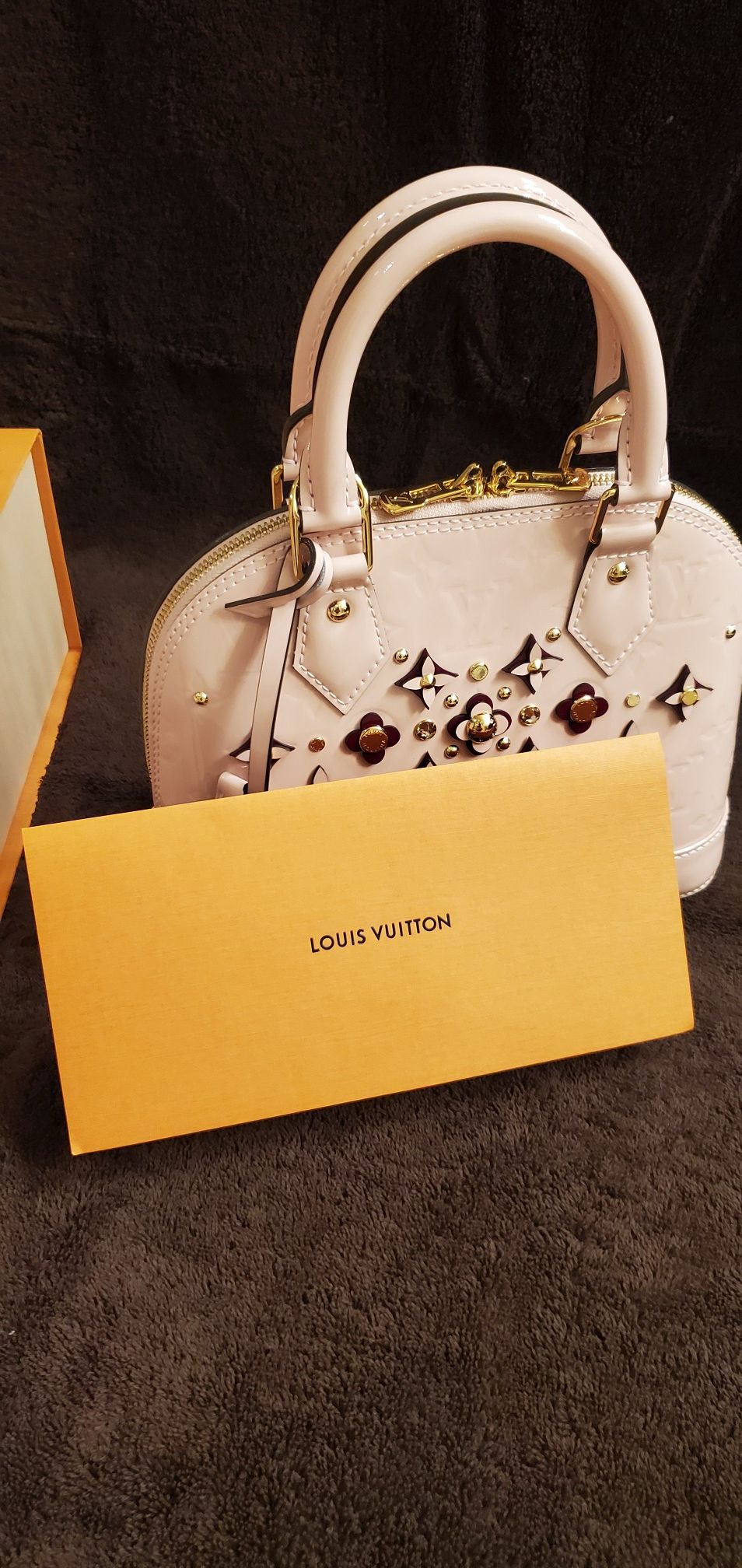 Louis Vuitton, Bags, Louis Vuitton Alma Bb Rose Ballerine
