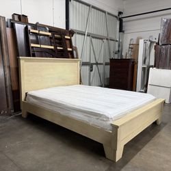 Queen Bed Frame And Mattress $280