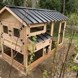 Walk-In Chicken Coop 6x12x7.5