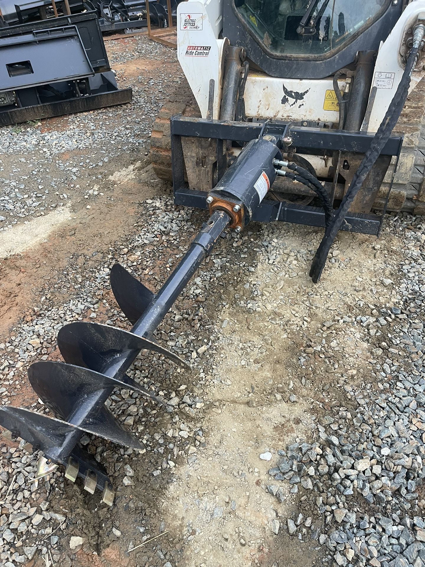 Auger Attachment For Skid Steer (18” & 12”)