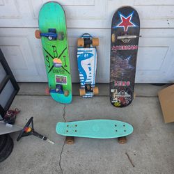 Skateboards all for $35