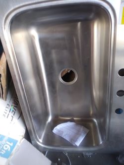 New sink