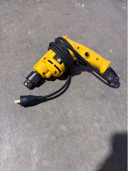 DEWALT corded drill like new