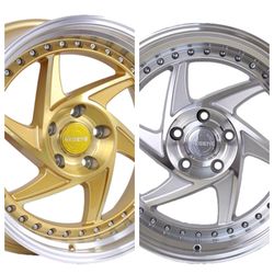 Regen 5 Rims 18” 5x112 5x100 5x114 (only 50 down payment / no credit check)