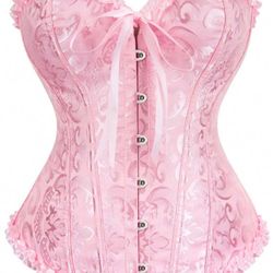 Corset Pink . Size- S-M-L-XL