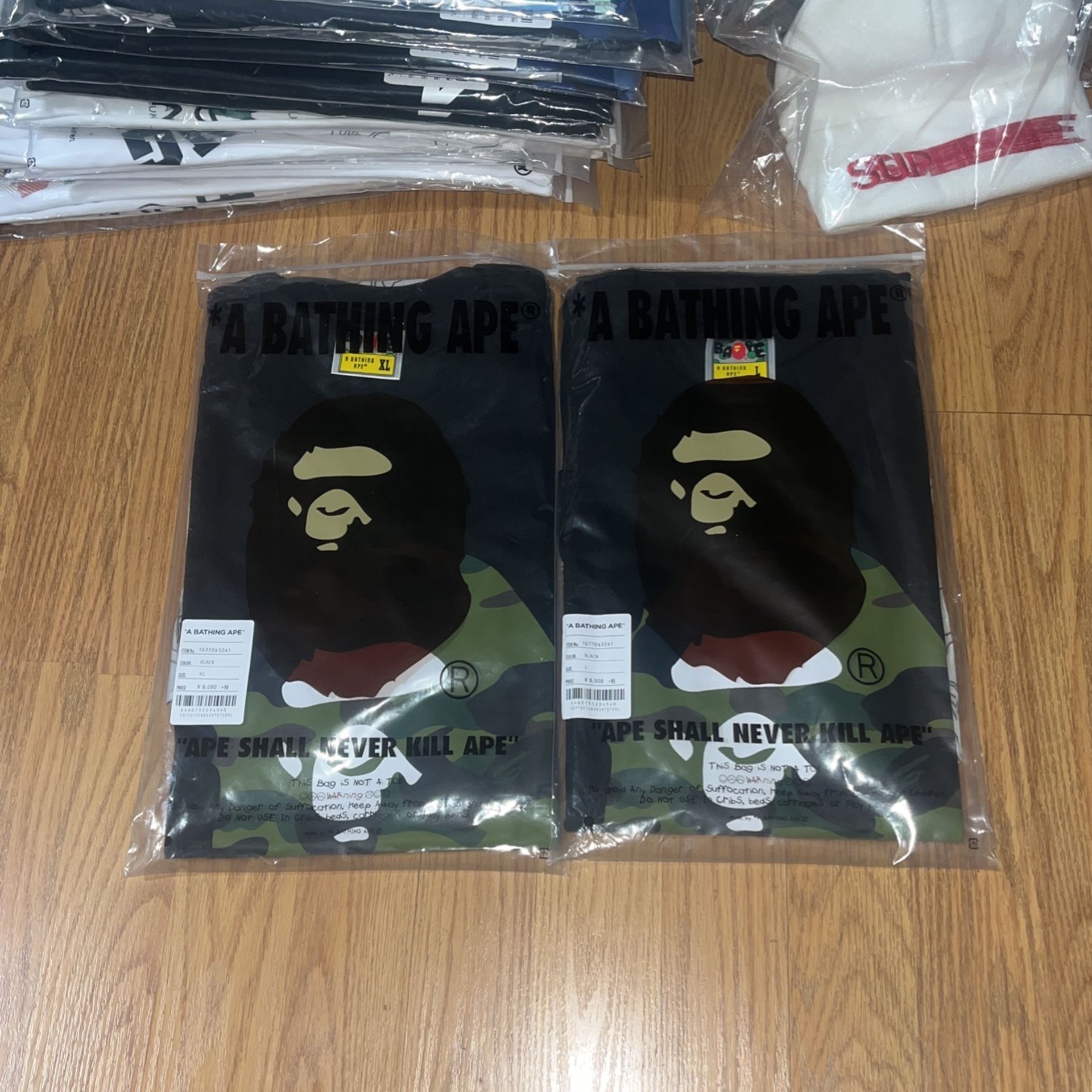 Bape Big Ape Head Camo L & Xl 