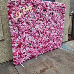 Flower Wall Backdrop