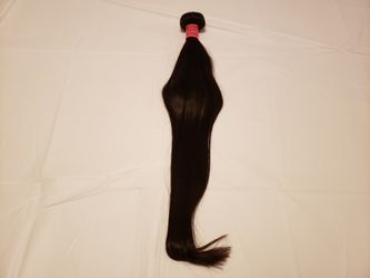 Black 18 inch Straight Brazilian Bundle