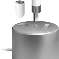 Charging Stand Compatible with Apple Pencil 1st Generation- Premium Aluminum Charging Dock with Built-in Charging Cable 