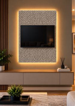 Tv wall panel / With high quality LED lighting