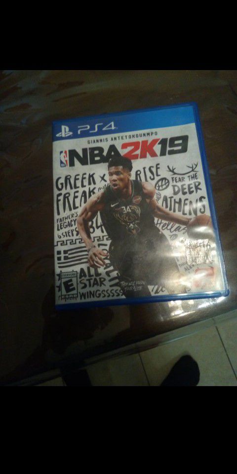 NBA 2k19 for PlayStation 4