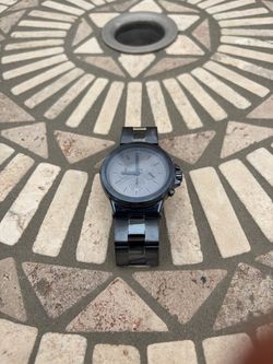 ‼️MOTIVATED SELLER‼️ ⌚ MICHAEL KORS DYLAN CHRONOGRAPH WATCH — BLUE STAINLESS STEEL, GUN METAL