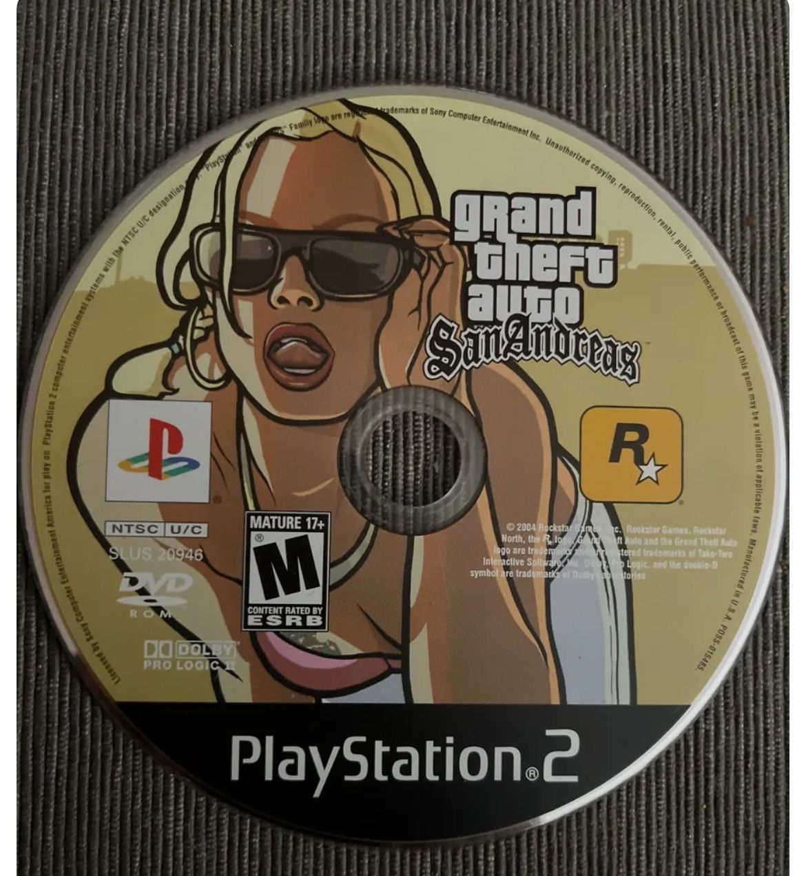 Grand Theft Auto San Andreas PlayStation 2