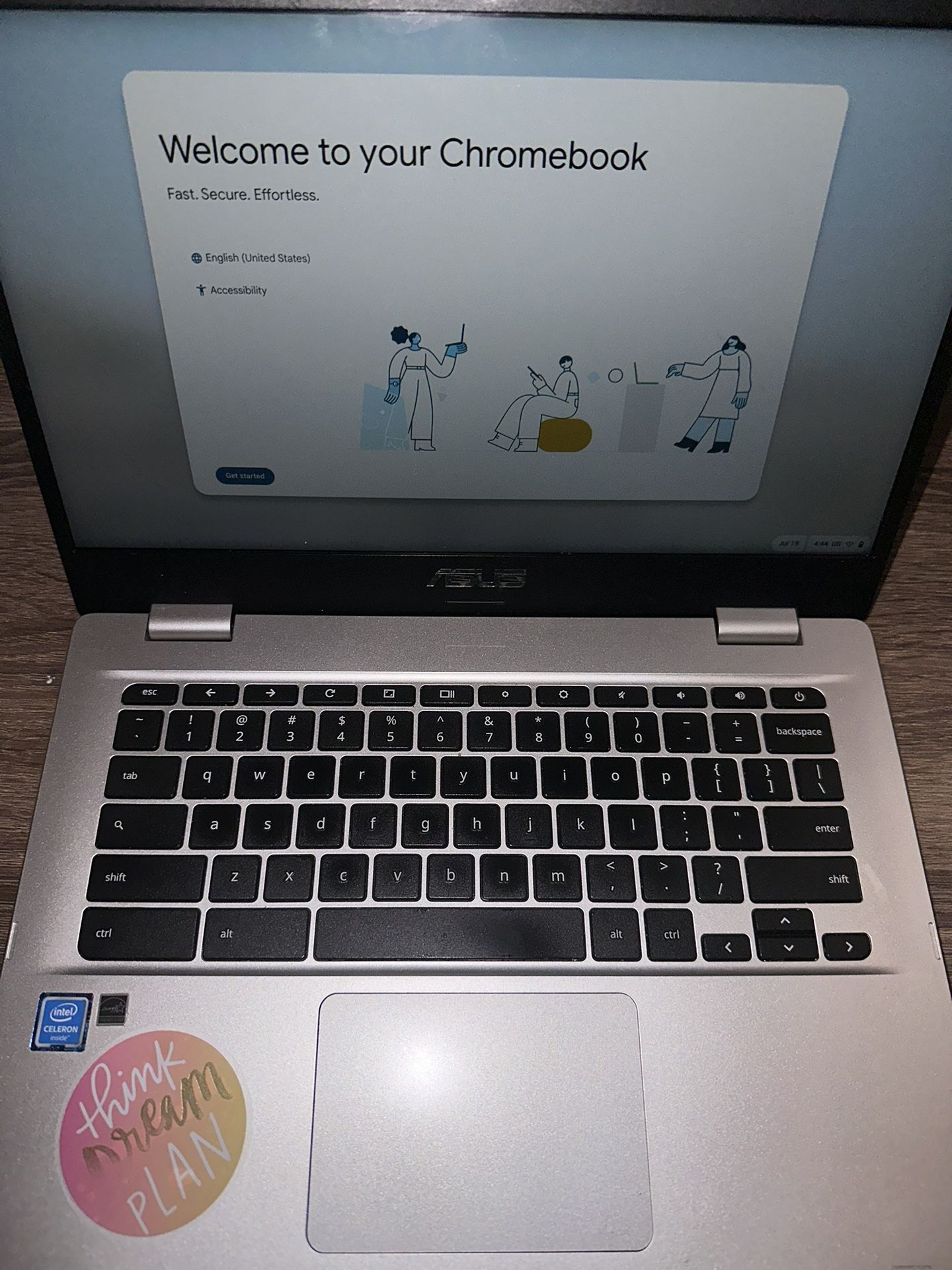 Used Asus Chromebook C424