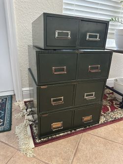 Metal Index Org. Drawers 