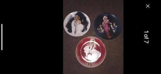 Marilyn Monroe collector plates