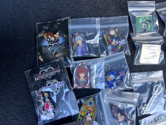 Kingdom Hearts Collector Pin Lot
