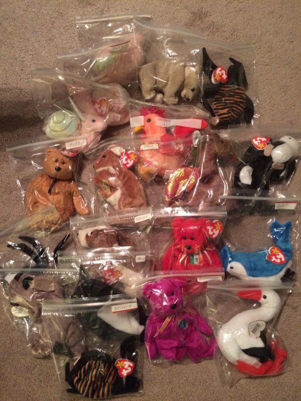 Ty beanie babies