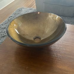 Glass Vessel Sink-NEW