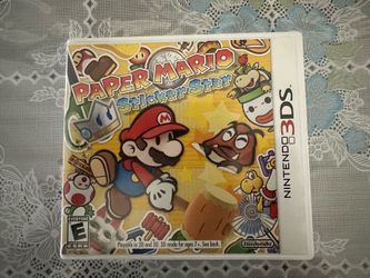 Paper Mario Sticker Star - Nintendo 3DS