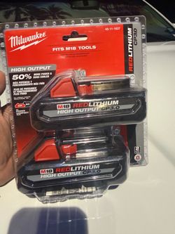 Milwaukee 2 Pack Nex Batteries
