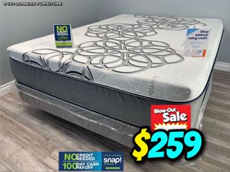 Queen Sky Comfort Bamboo Cool Gel Memory Foam Mattress