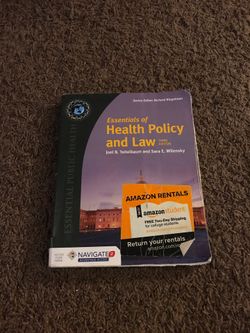 Essentials of Health Policy and Law 3rd Edition