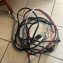 Washer and dryer cords. Each