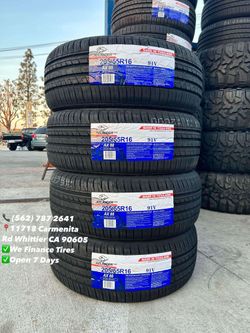 205/55R16 Atlander All Season New Set of Tires Installed and Balanced Set de Llantas Nuevas Instaladas y Balanceadas