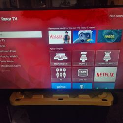 TCL 43"  4K Smart LED TV Wall Mount