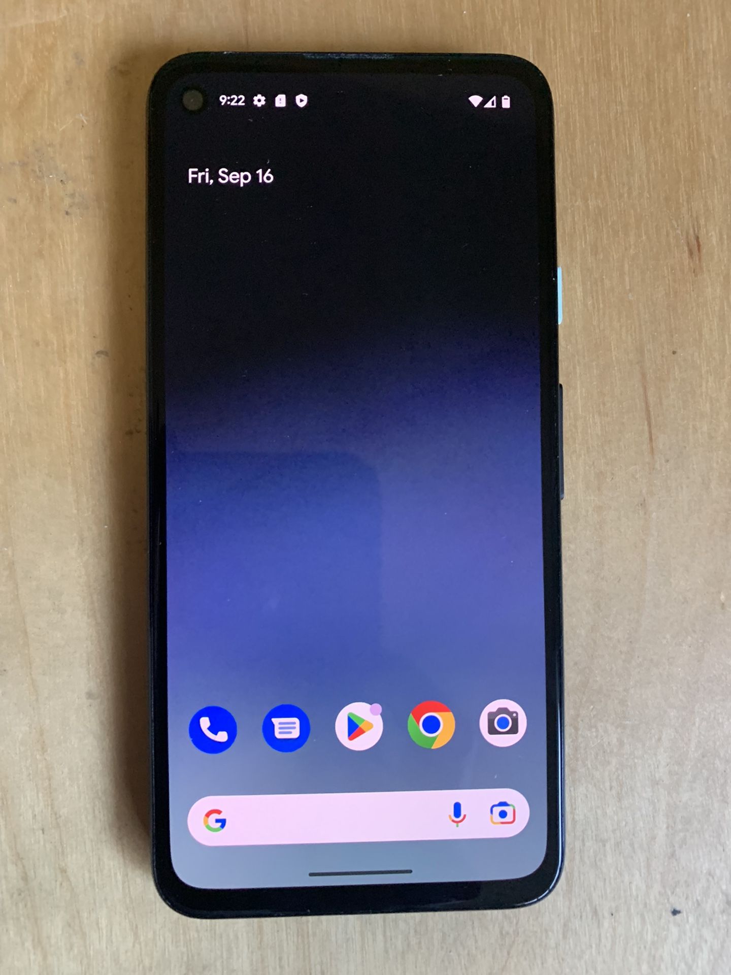 Google Pixel 4a unlocked G025N 128GB 6GB ram black