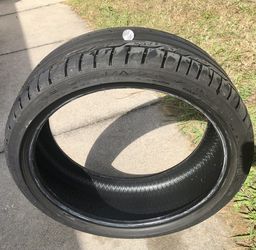 18 In Low Profile Dunlop Sport Max Tire Run Flat 