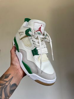 Nike sb Jordan 4 pine green size 8