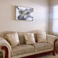 Classic Style Sofa And Love Seat