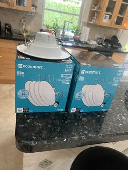 Led Dimmable Can Light $50  8 Total