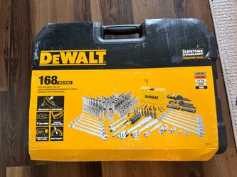DeWalt 168 pcs Mechanic tool set
